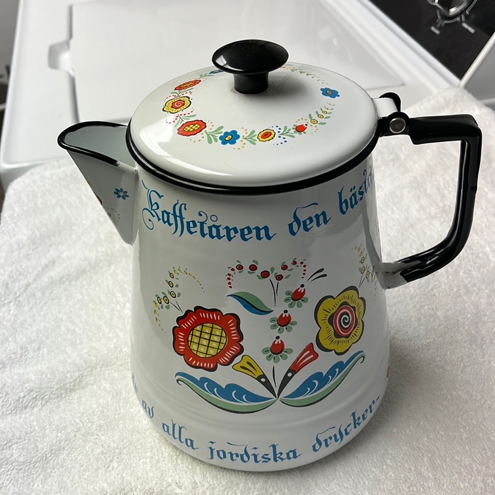 Mid-Century Swedish Coffee Pot